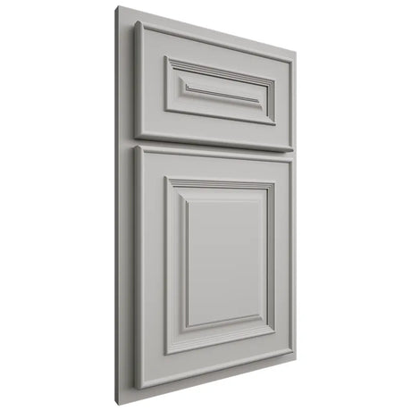 Shiloh Cabinetry Partial Overlay Portland Paintable Unusual Gray Door