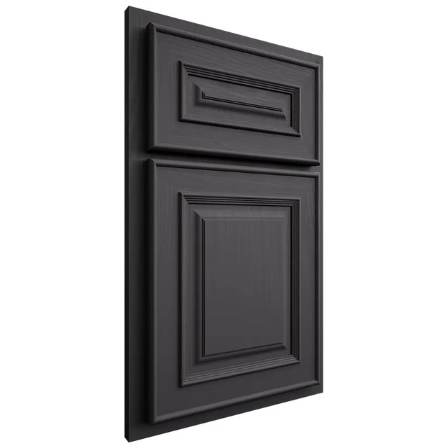 Shiloh Cabinetry Partial Overlay Portland Poplar Plain Cut Cadet Door