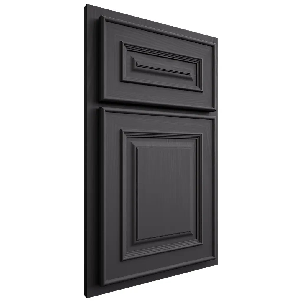 Shiloh Cabinetry Partial Overlay Portland Poplar Plain Cut Cadet Door