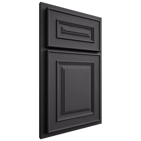 Shiloh Cabinetry Partial Overlay Portland Poplar Plain Cut Cadet Door