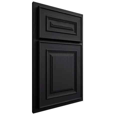 Shiloh Cabinetry Partial Overlay Portland Poplar Plain Cut Harbor Door