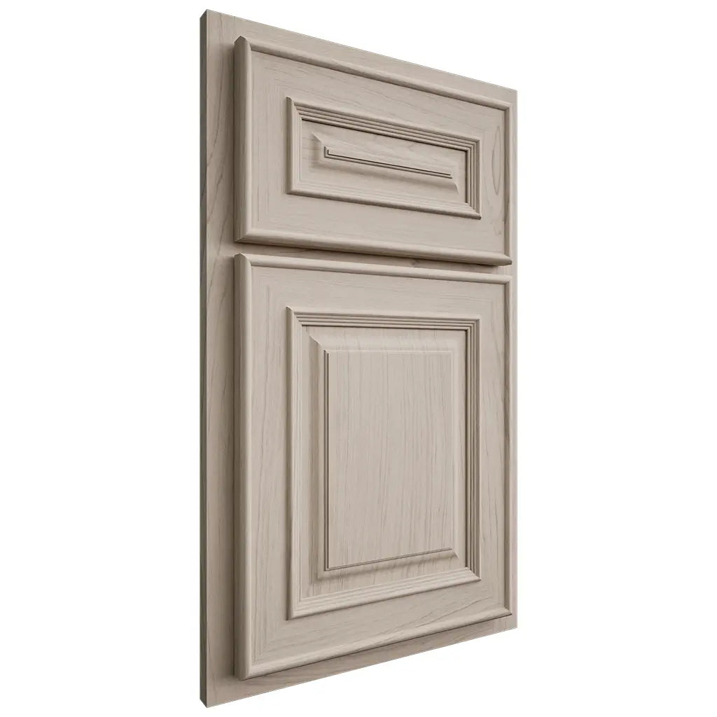 Shiloh Cabinetry Partial Overlay Portland Poplar Plain Cut Seagull Door