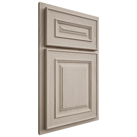 Shiloh Cabinetry Partial Overlay Portland Poplar Plain Cut Seagull Door