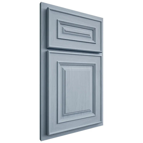 Shiloh Cabinetry Partial Overlay Portland Poplar Plain Cut Sky Door