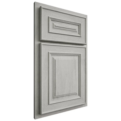 Shiloh Cabinetry Partial Overlay Portland Poplar Plain Cut Stratus Door