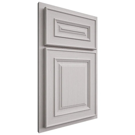 Shiloh Cabinetry Partial Overlay Portland White Oak Plain Cut Cotton Door