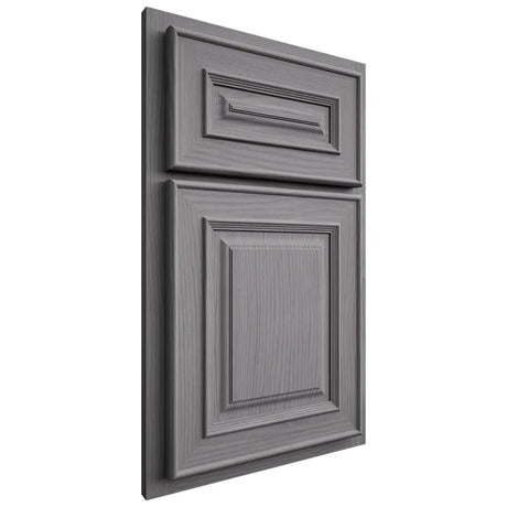 Shiloh Cabinetry Partial Overlay Portland White Oak Plain Cut Sterling Door