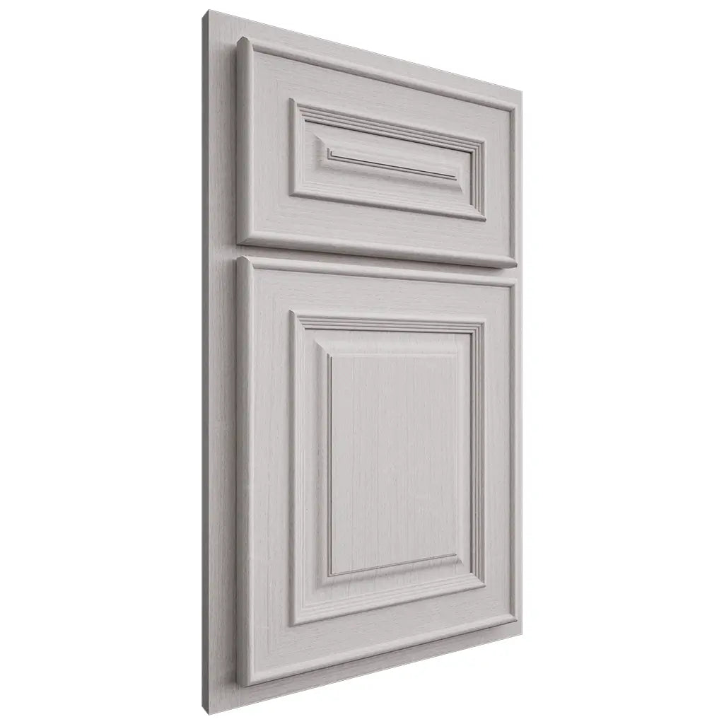 Shiloh Cabinetry Partial Overlay Portland White Oak Quarter Sawn Cotton Door
