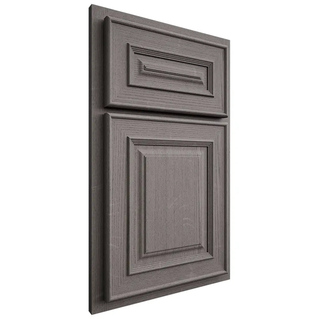 Shiloh Cabinetry Partial Overlay Portland White Oak Quarter Sawn Flagstone Door