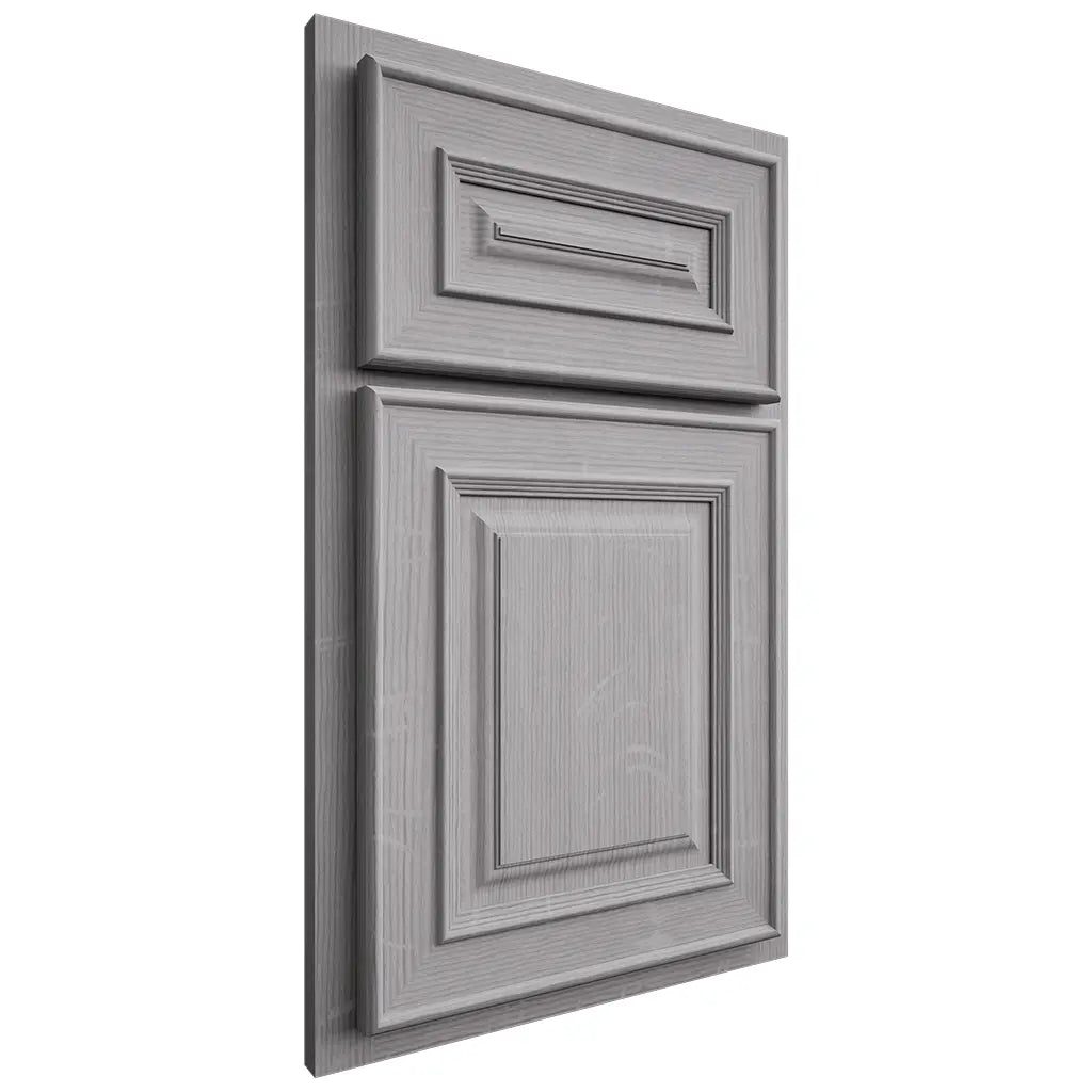 Shiloh Cabinetry Partial Overlay Portland White Oak Quarter Sawn Stratus Door