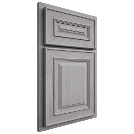 Shiloh Cabinetry Partial Overlay Portland White Oak Quarter Sawn Stratus Door
