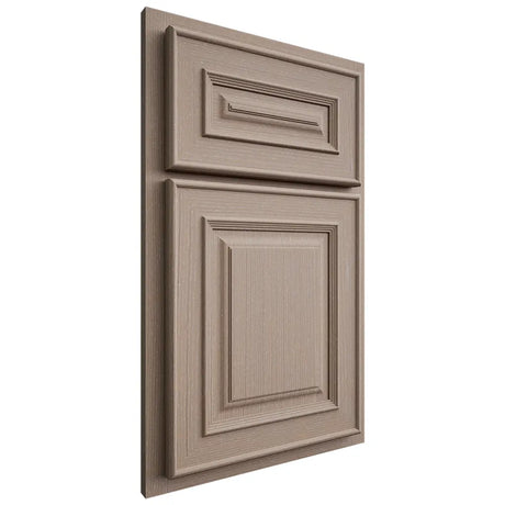Shiloh Cabinetry Partial Overlay Portland White Oak Quarter Sawn Whitewash Door