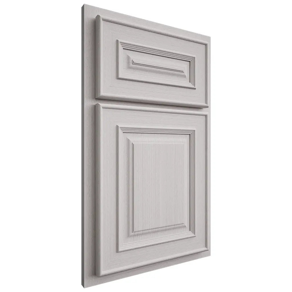Shiloh Cabinetry Partial Overlay Portland White Oak Rift Cut Cotton Door