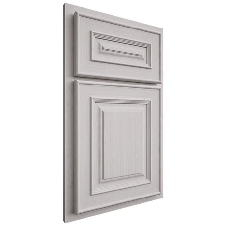 Shiloh Cabinetry Partial Overlay Portland White Oak Rift Cut Cotton Door