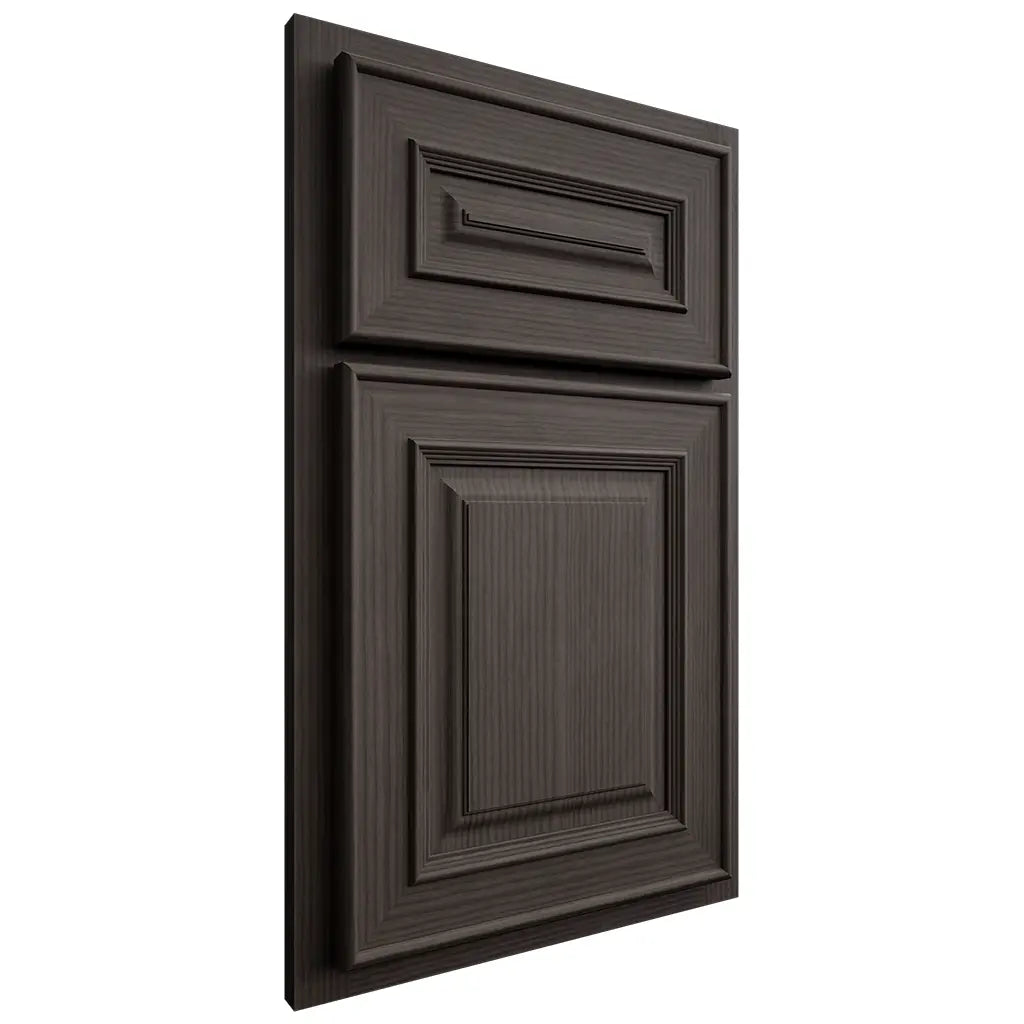 Shiloh Cabinetry Partial Overlay Portland White Oak Rift Cut Creekside Door