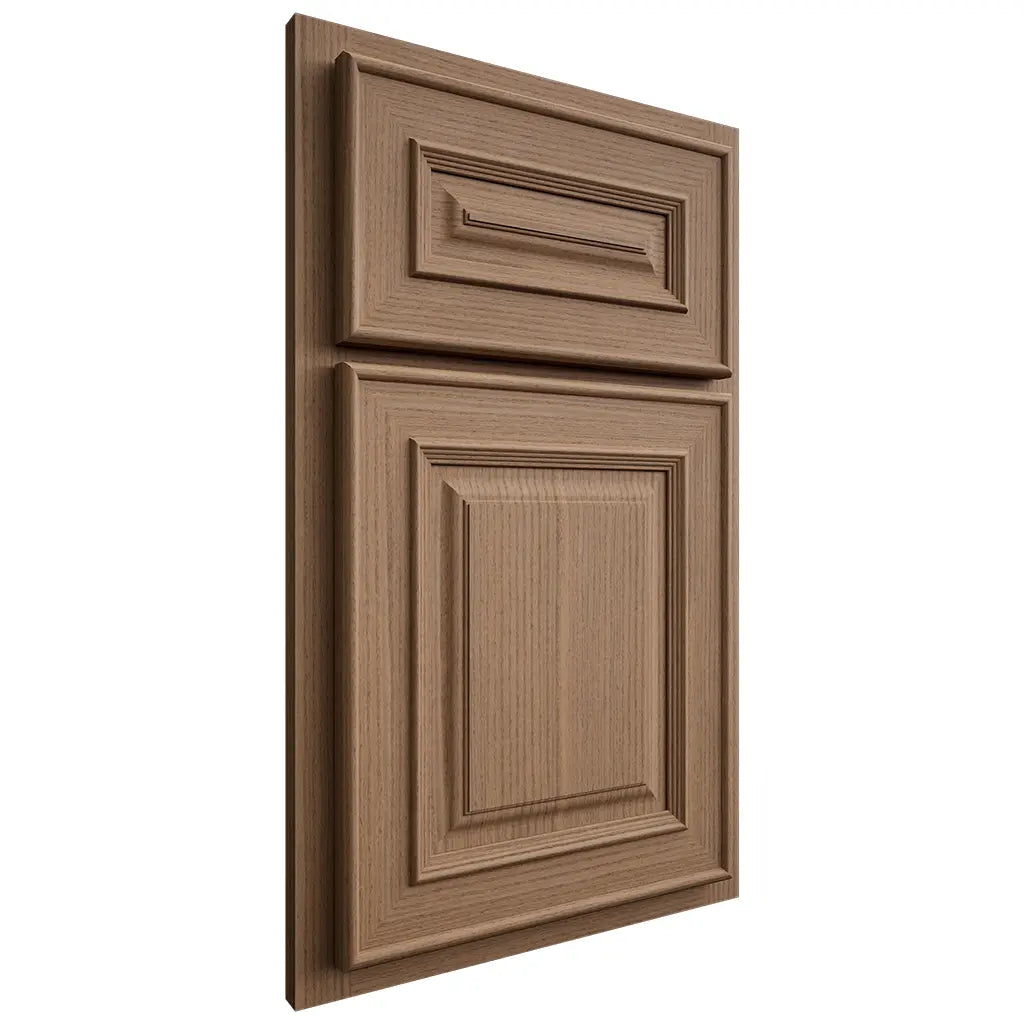 Shiloh Cabinetry Partial Overlay Portland White Oak Rift Cut Medium Door