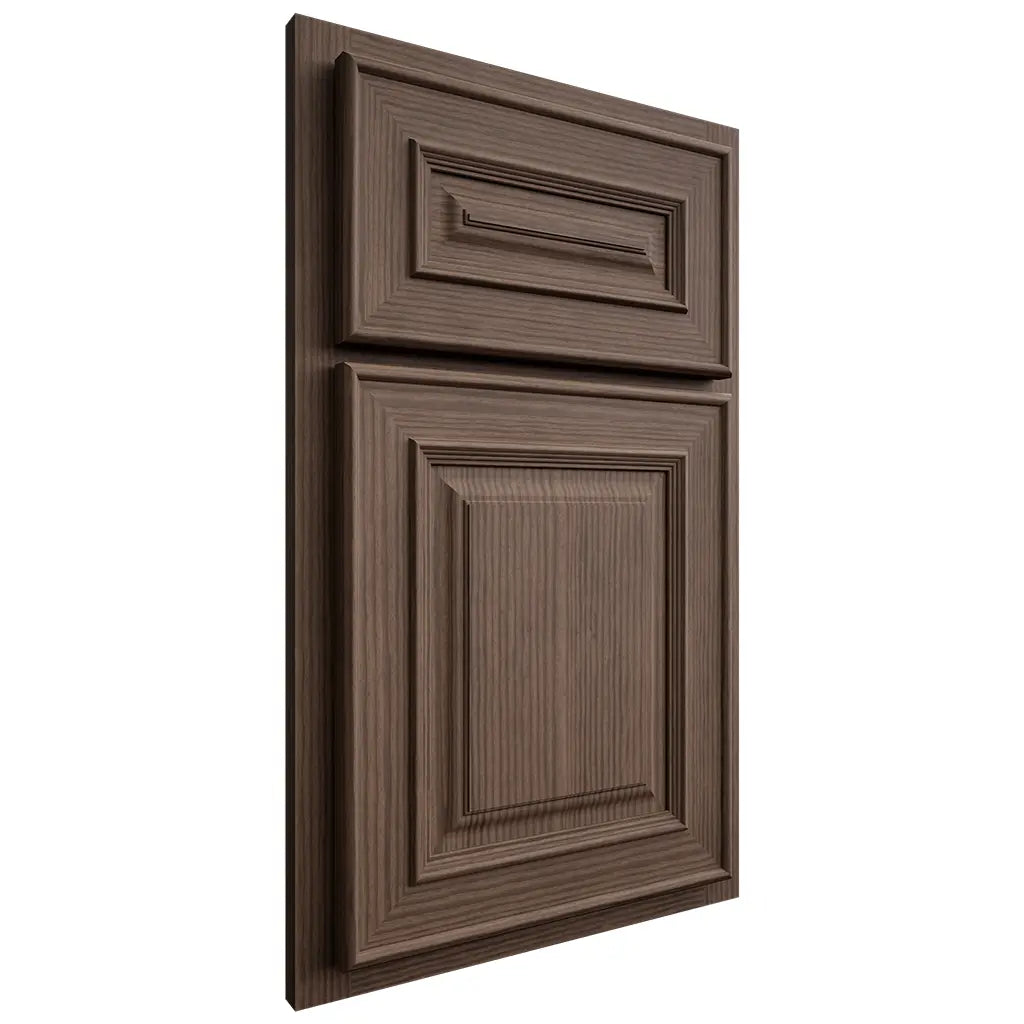 Shiloh Cabinetry Partial Overlay Portland White Oak Rift Cut Mineral Door