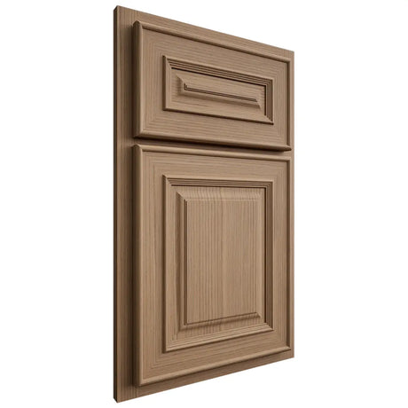Shiloh Cabinetry Partial Overlay Portland White Oak Rift Cut Natural Door