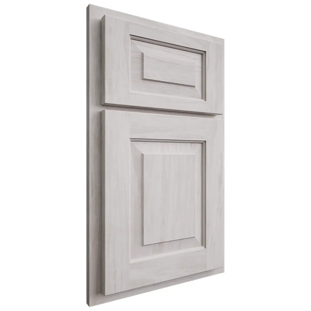 Shiloh Cabinetry Partial Overlay Richmond Alder Plain Cut Cotton Door