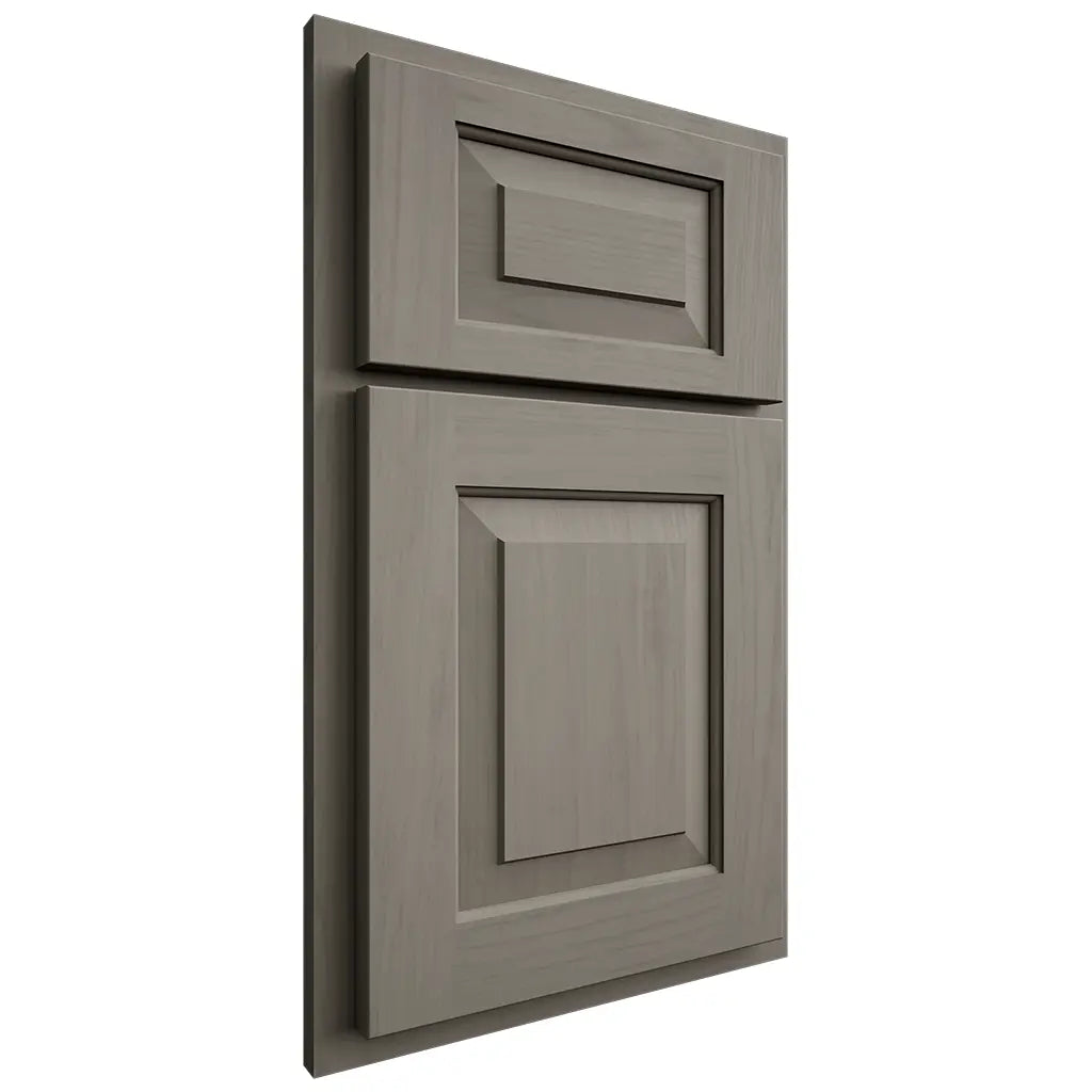 Shiloh Cabinetry Partial Overlay Richmond Alder Plain Cut Thyme Door