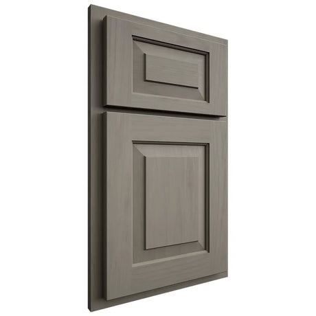 Shiloh Cabinetry Partial Overlay Richmond Alder Plain Cut Thyme Door