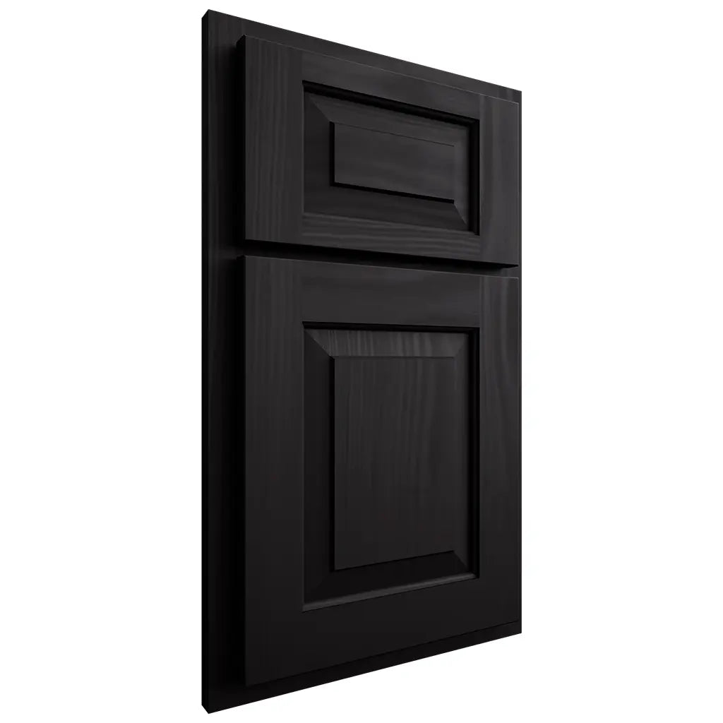 Shiloh Cabinetry Partial Overlay Richmond Cherry Plain Cut Espresso Door