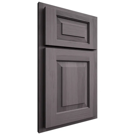 Shiloh Cabinetry Partial Overlay Richmond Hickory Plain Cut Cadet Door