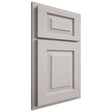 Shiloh Cabinetry Partial Overlay Richmond Paintable Amazing Gray Door