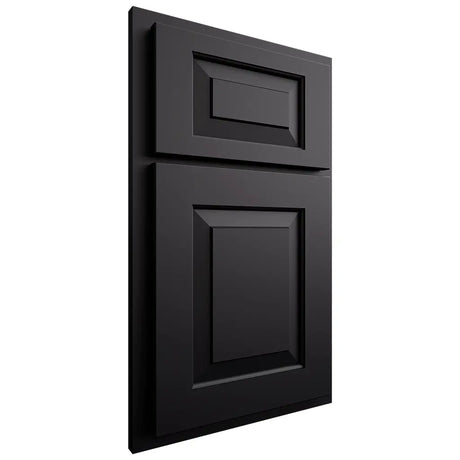 Shiloh Cabinetry Partial Overlay Richmond Paintable Black Door