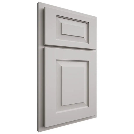 Shiloh Cabinetry Partial Overlay Richmond Paintable Mindful Gray Door