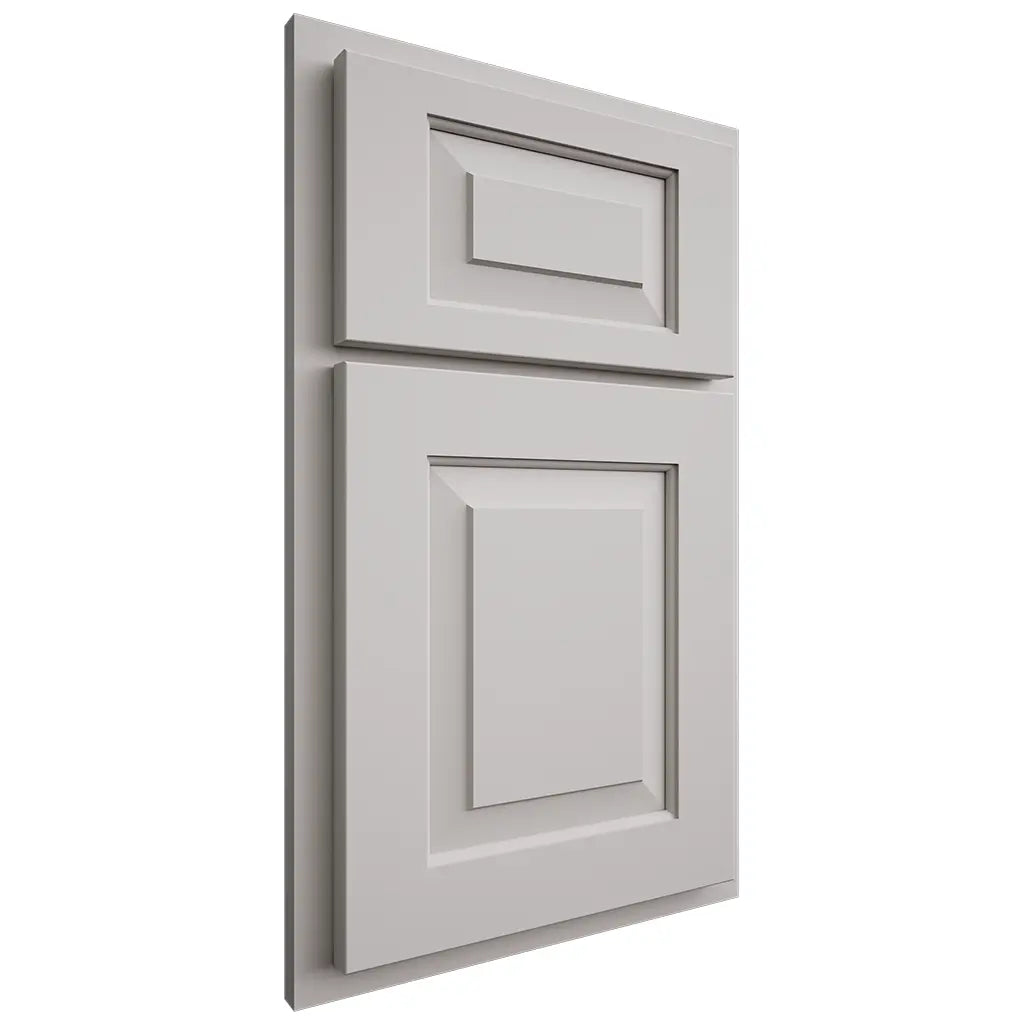 Shiloh Cabinetry Partial Overlay Richmond Paintable Mindful Gray Door