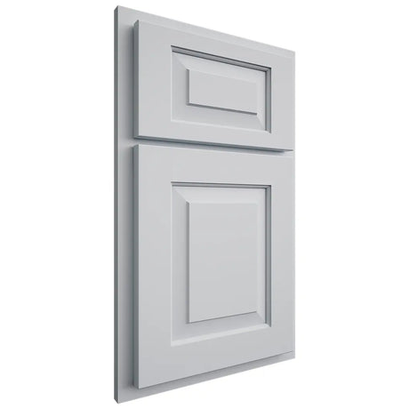 Shiloh Cabinetry Partial Overlay Richmond Paintable Niebla Azul Door