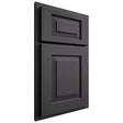 Shiloh Cabinetry Partial Overlay Richmond Poplar Plain Cut Cadet Door