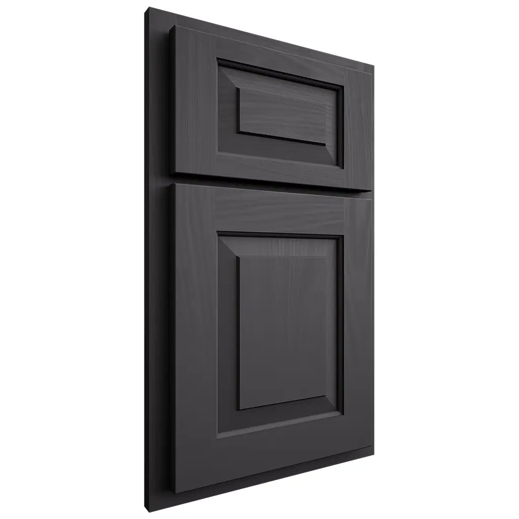 Shiloh Cabinetry Partial Overlay Richmond Poplar Plain Cut Cadet Door
