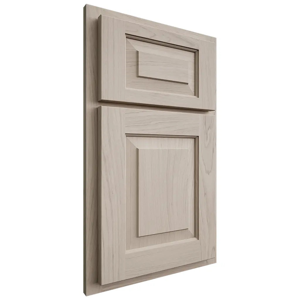 Shiloh Cabinetry Partial Overlay Richmond Poplar Plain Cut Seagull Door