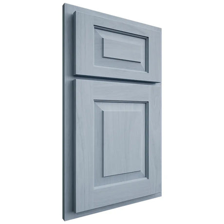 Shiloh Cabinetry Partial Overlay Richmond Poplar Plain Cut Sky Door