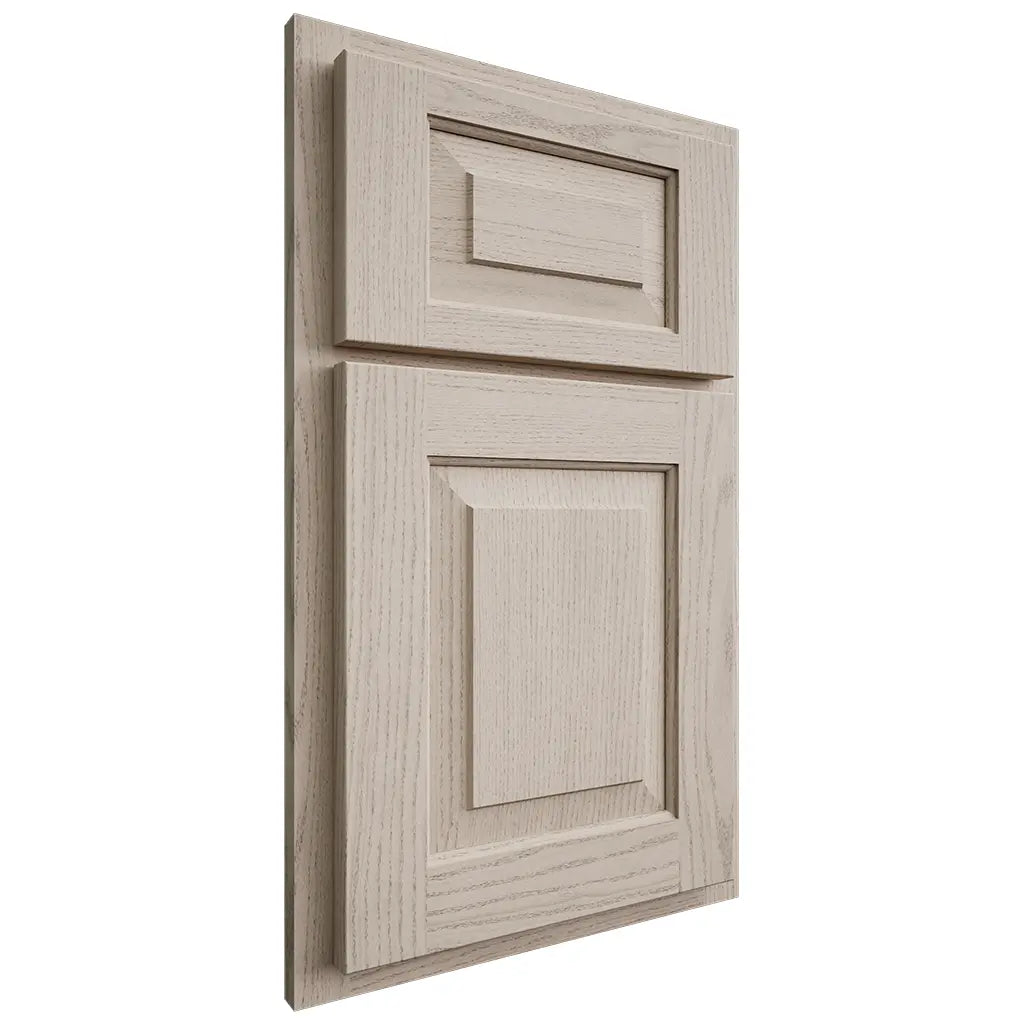 Shiloh Cabinetry Partial Overlay Richmond Walnut Plain Cut Seagull Door