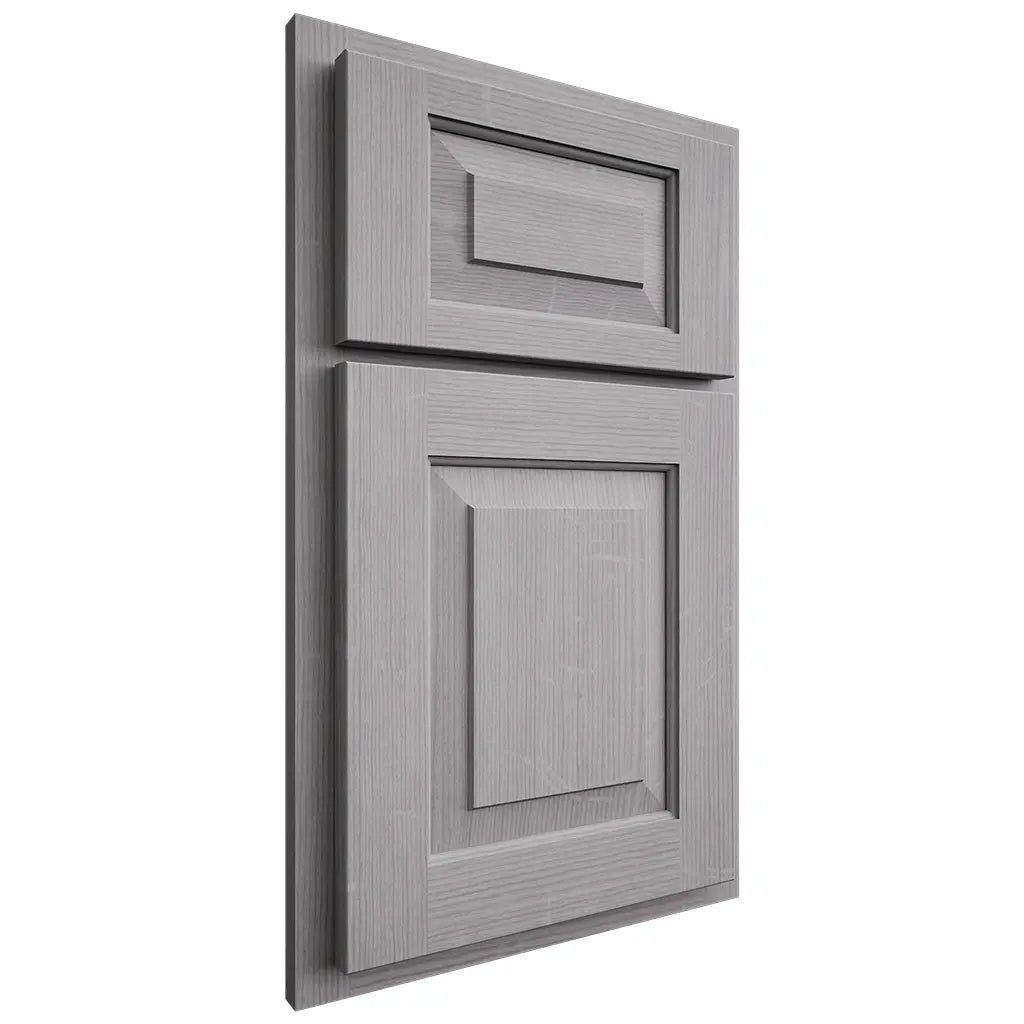 Shiloh Cabinetry Partial Overlay Richmond White Oak Quarter Sawn Stratus Door