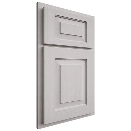 Shiloh Cabinetry Partial Overlay Richmond White Oak Rift Cut Cotton Door