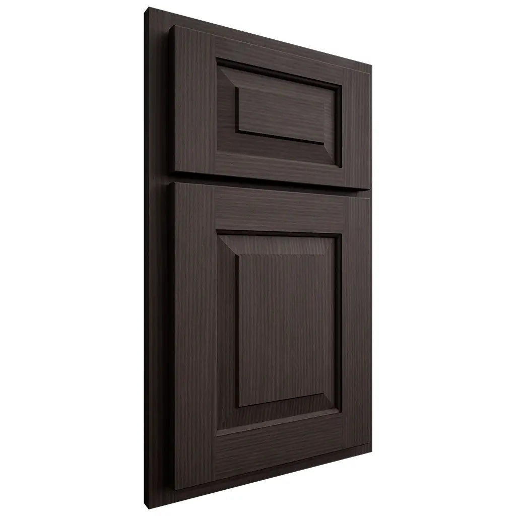 Shiloh Cabinetry Partial Overlay Richmond White Oak Rift Cut Morel Door