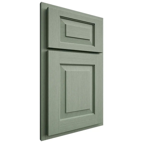 Shiloh Cabinetry Partial Overlay Richmond White Oak Rift Cut Moss Door