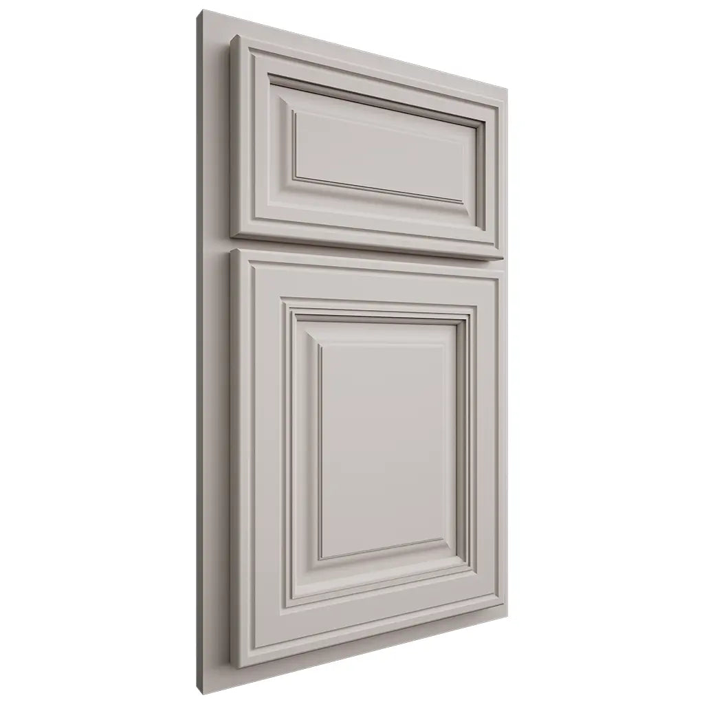 Shiloh Cabinetry Partial Overlay Savannah Paintable Amazing Gray Door