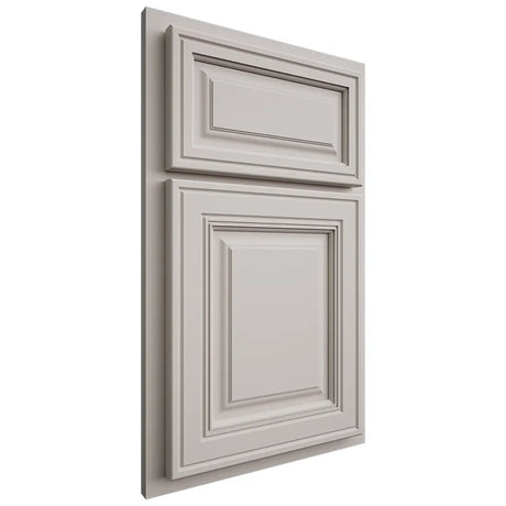 Shiloh Cabinetry Partial Overlay Savannah Paintable Amazing Gray Door
