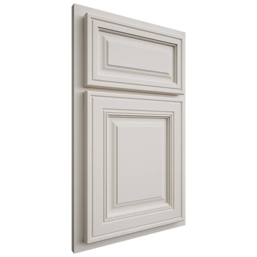 Shiloh Cabinetry Partial Overlay Savannah Paintable Eggshell Door