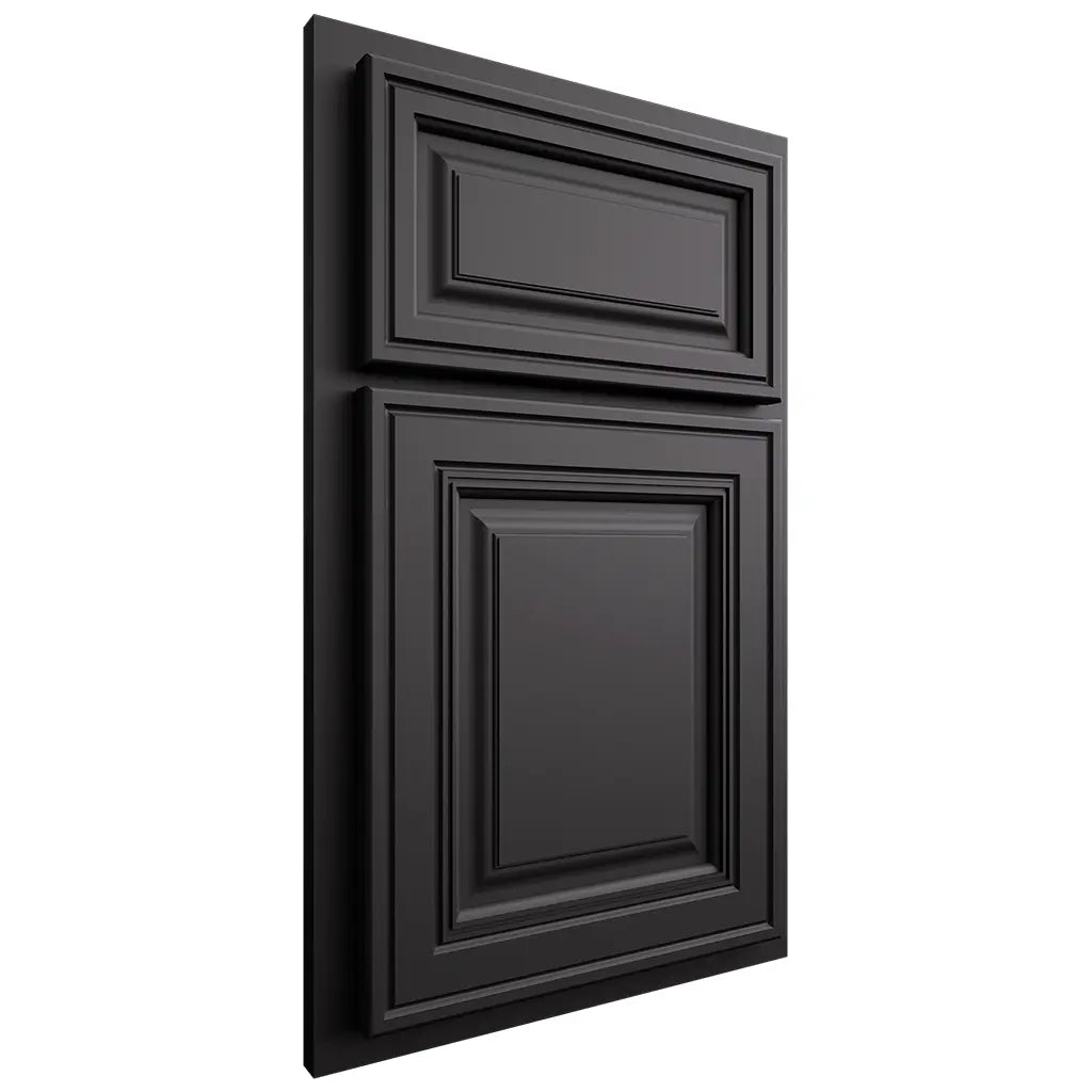 Shiloh Cabinetry Partial Overlay Savannah Paintable Iron Ore Door
