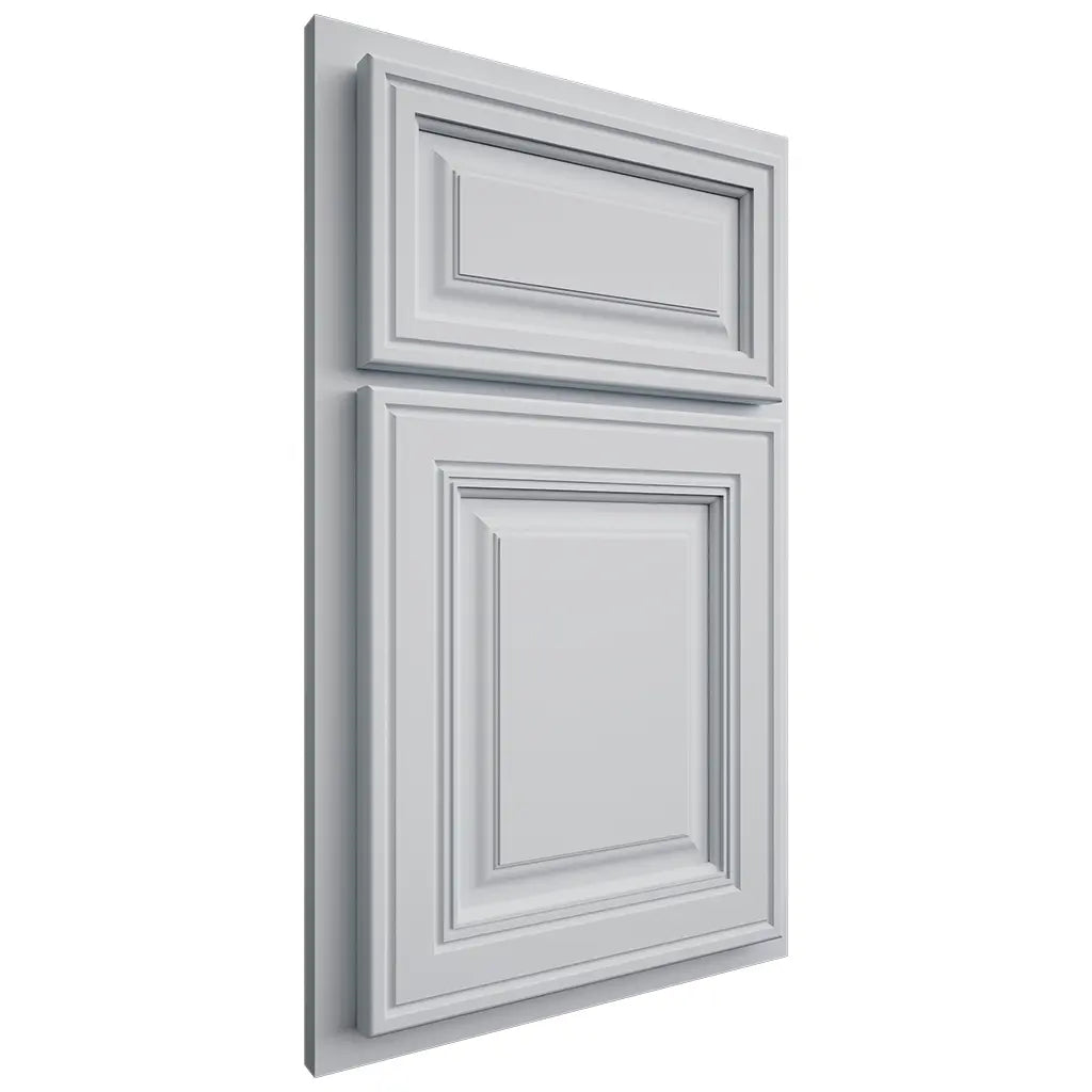 Shiloh Cabinetry Partial Overlay Savannah Paintable Niebla Azul Door