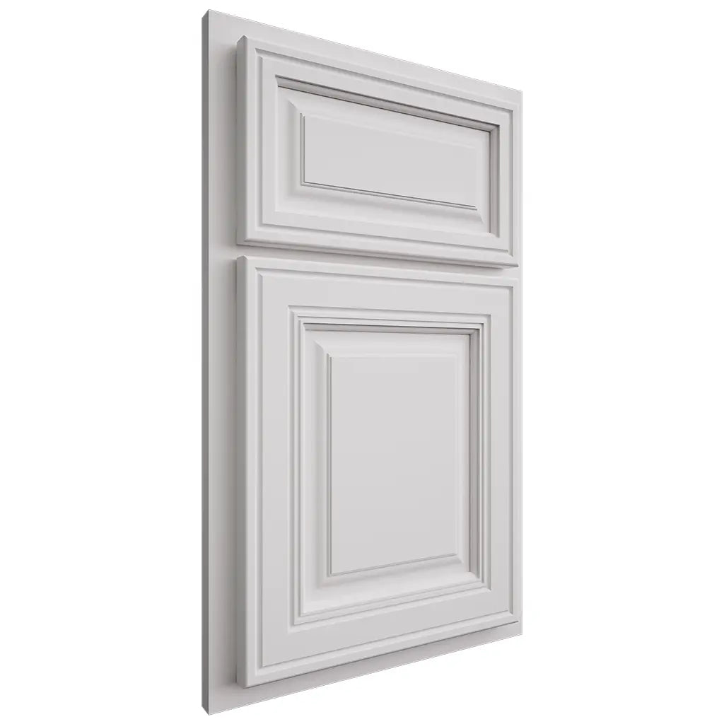 Shiloh Cabinetry Partial Overlay Savannah Paintable Polar Door