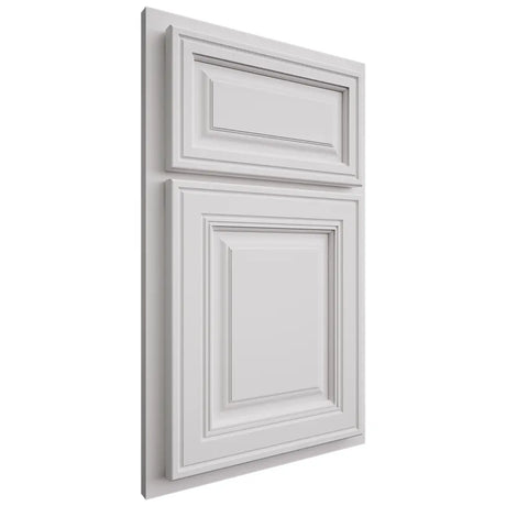 Shiloh Cabinetry Partial Overlay Savannah Paintable Polar Door