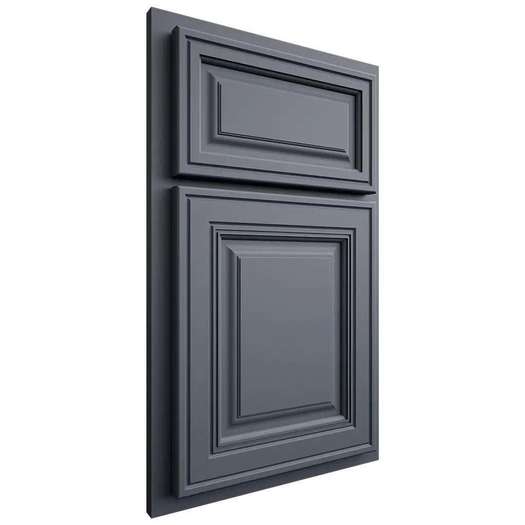 Shiloh Cabinetry Partial Overlay Savannah Paintable Slate Tile Door
