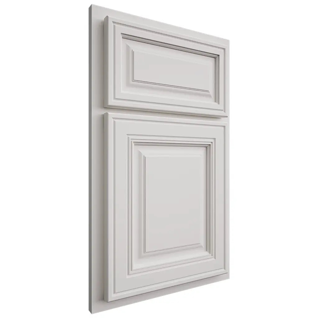 Shiloh Cabinetry Partial Overlay Savannah Paintable Soft White Door